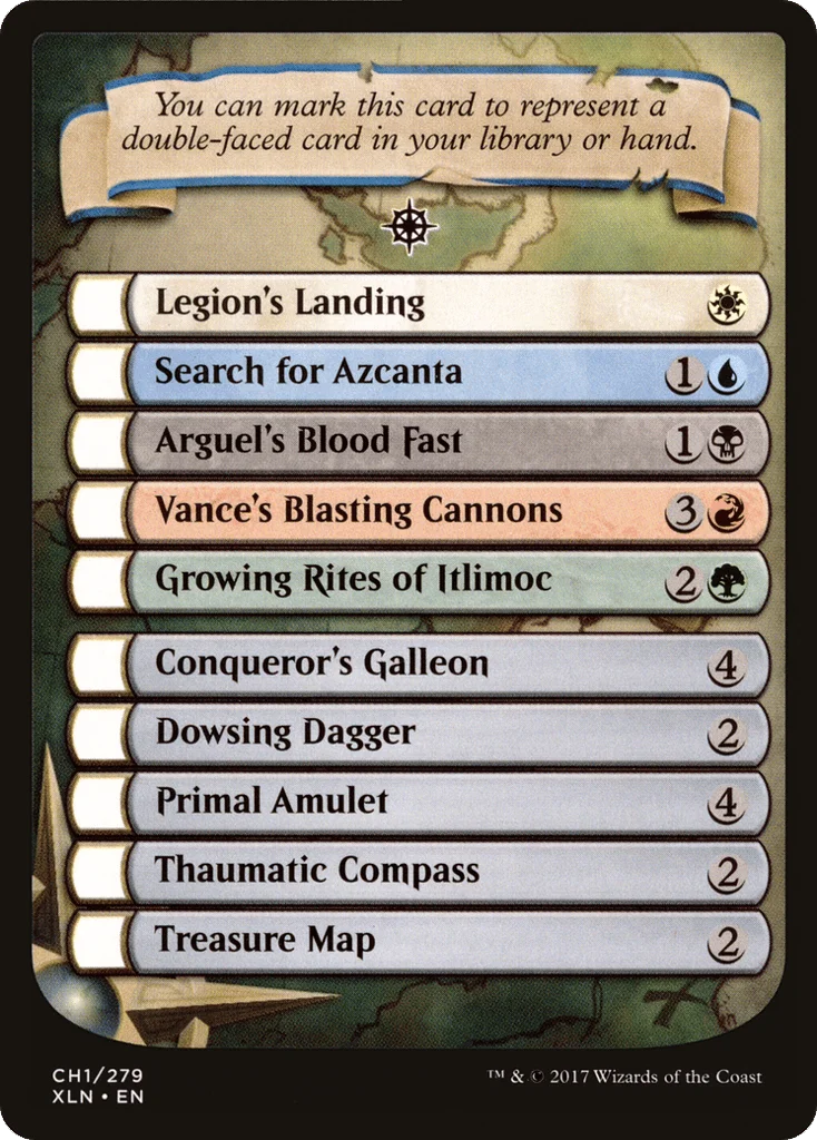 Ixalan Checklist · Ixalan