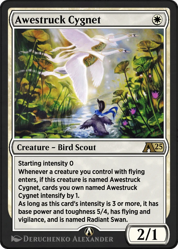 Awestruck Cygnet · Alchemy: Bloomburrow