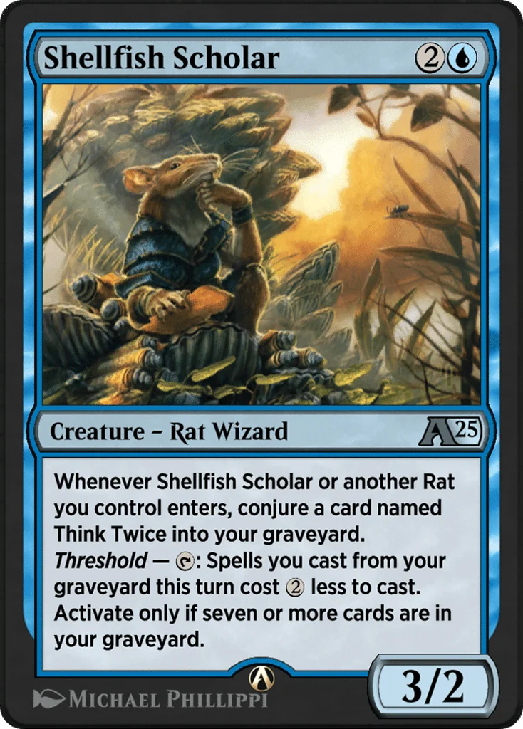 Shellfish Scholar · Alchemy: Bloomburrow