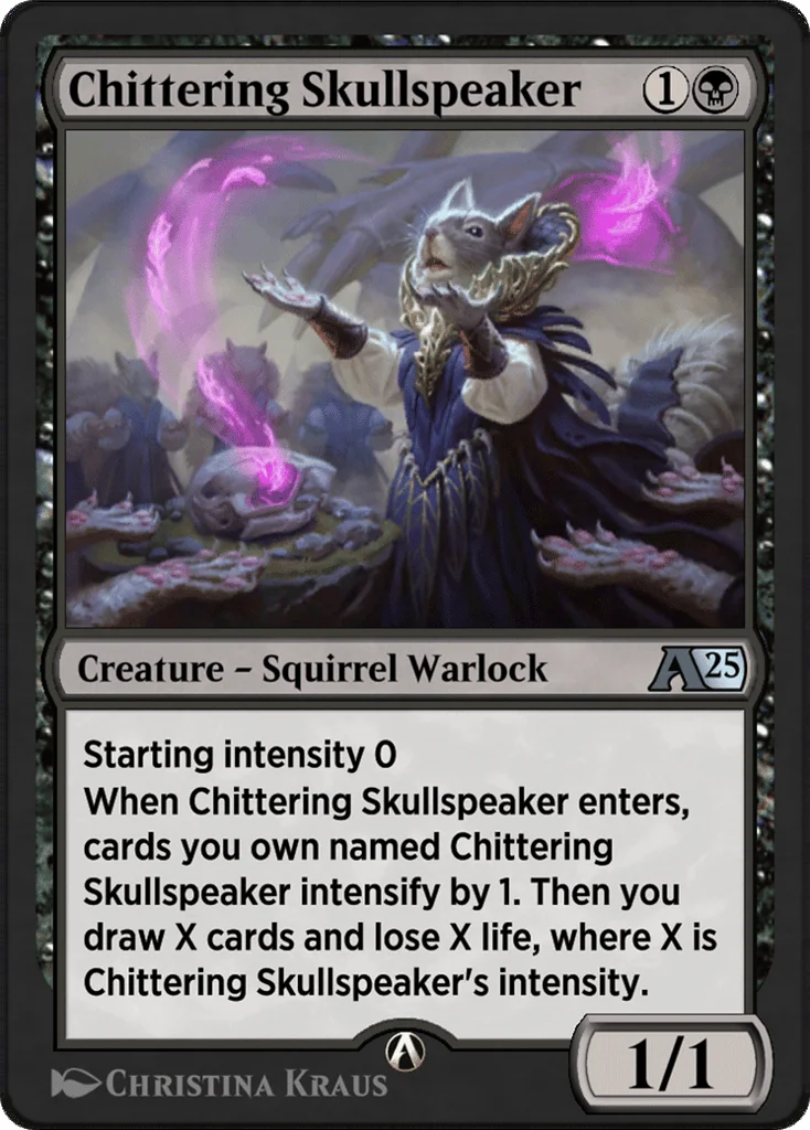 Chittering Skullspeaker · Alchemy: Bloomburrow