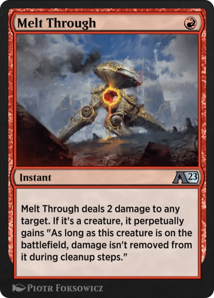 Melt Through · Alchemy: The Brothers' War