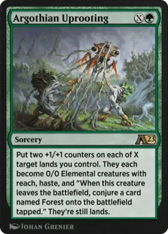 Argothian Uprooting