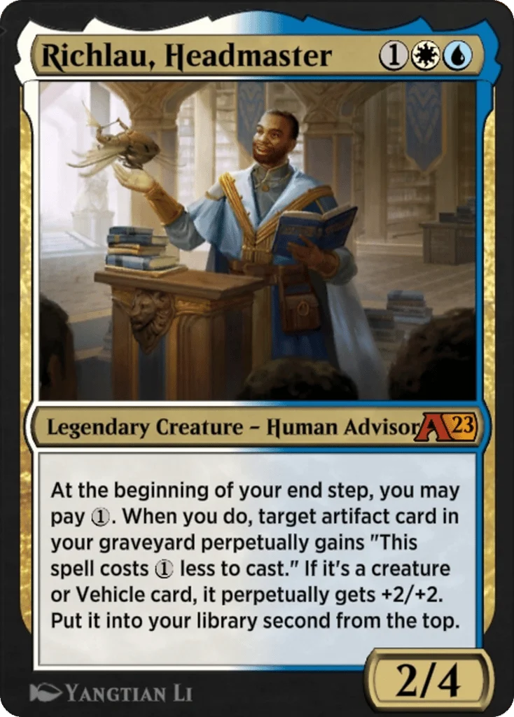 Richlau, Headmaster · Alchemy: The Brothers' War