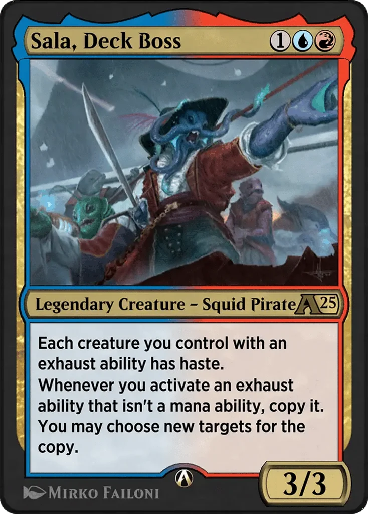 Sala, Deck Boss · Alchemy: Aetherdrift