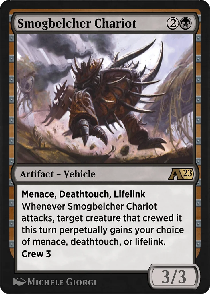 Smogbelcher Chariot · Alchemy: Dominaria