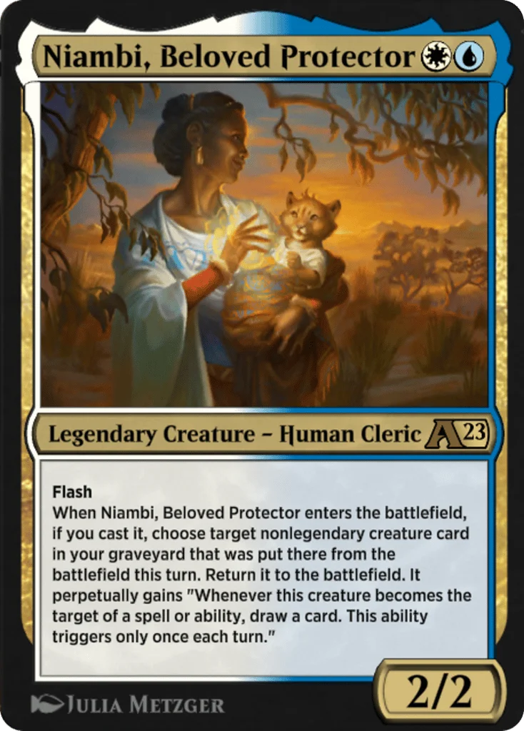 Niambi, Beloved Protector · Alchemy: Dominaria
