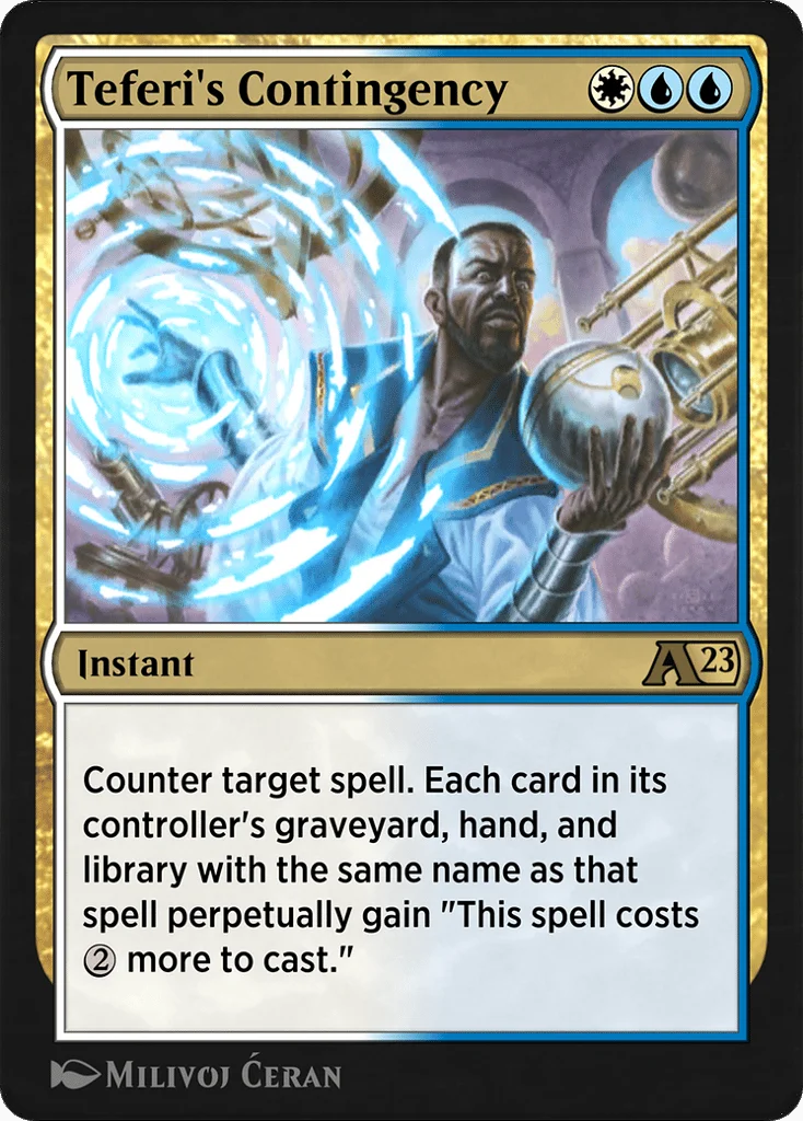 Teferi's Contingency · Alchemy: Dominaria