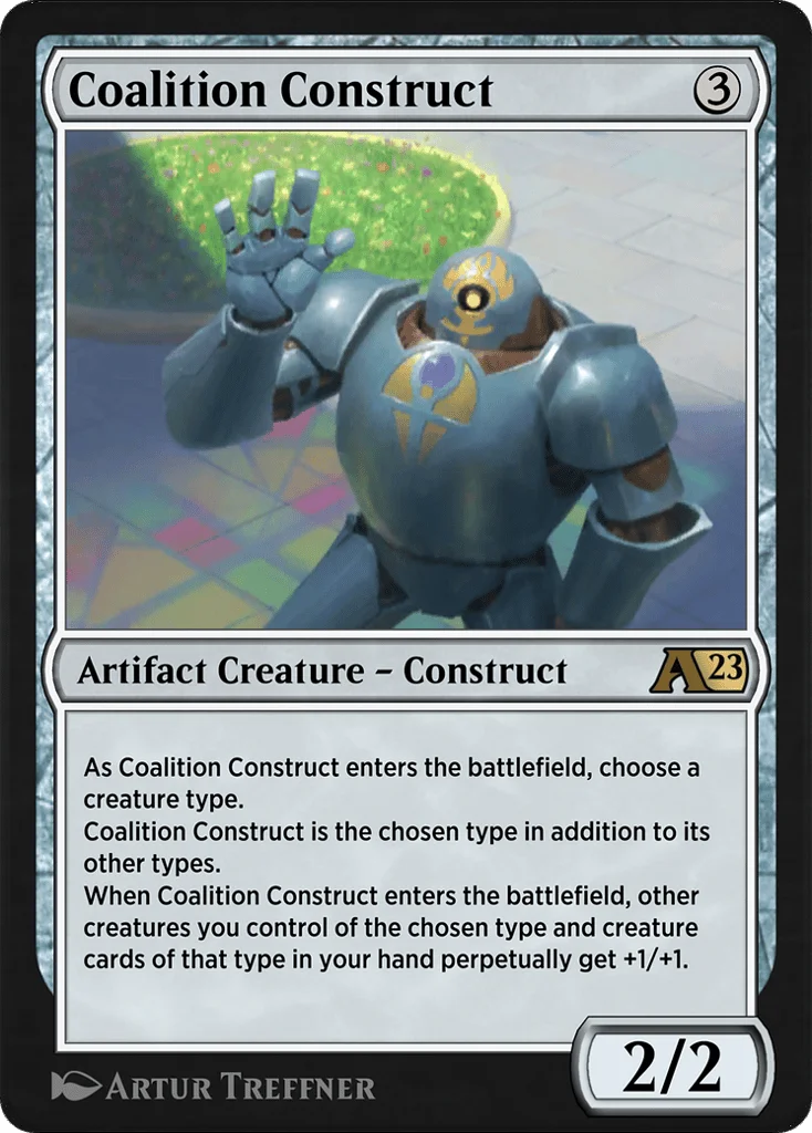 Coalition Construct · Alchemy: Dominaria