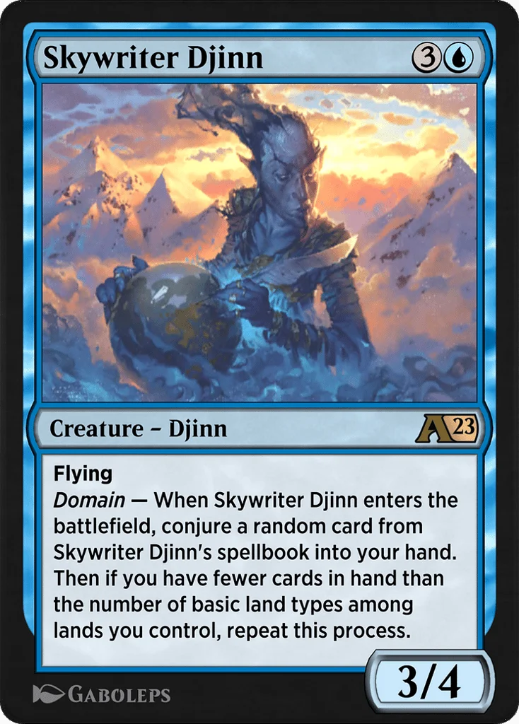 Skywriter Djinn · Alchemy: Dominaria