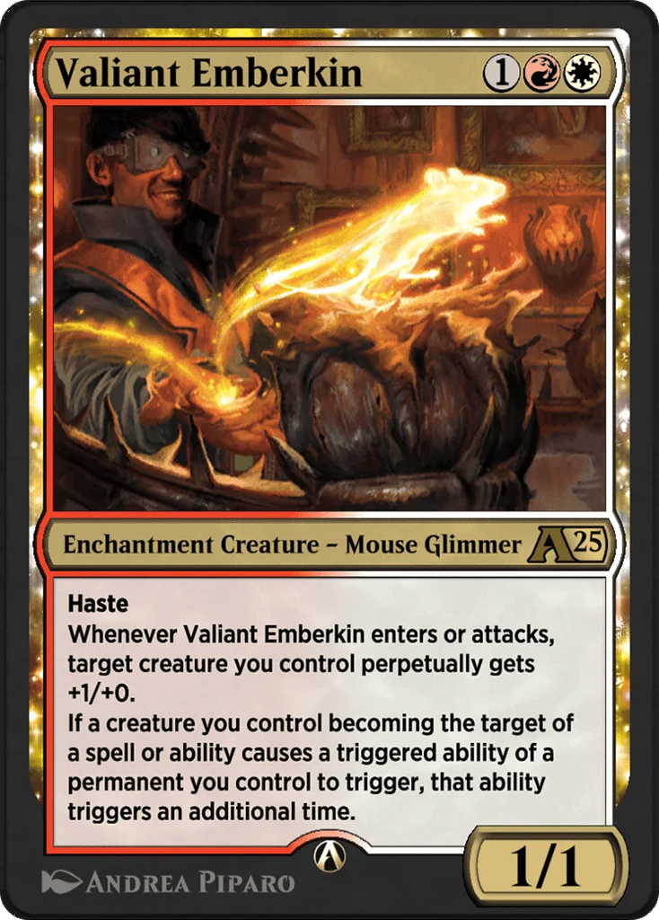 Valiant Emberkin · Alchemy: Duskmourn
