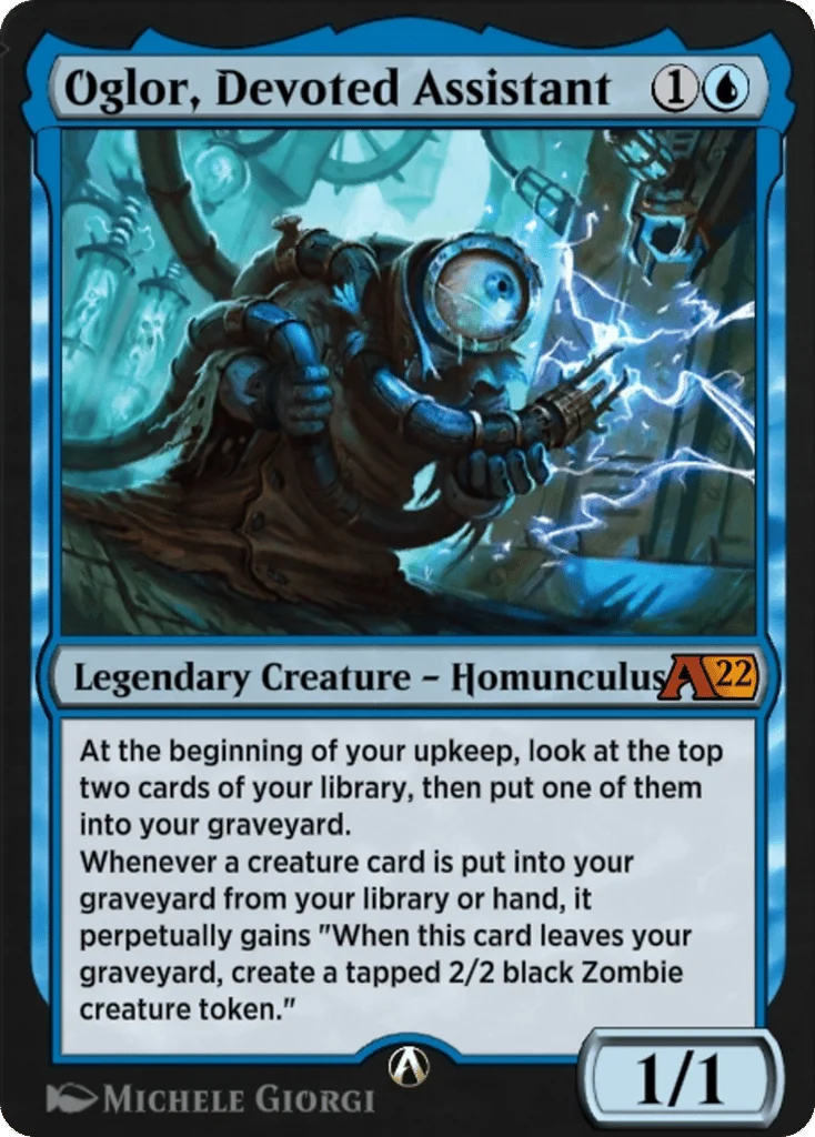 Oglor, Devoted Assistant · Alchemy: Innistrad
