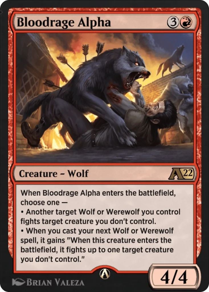 Bloodrage Alpha · Alchemy: Innistrad