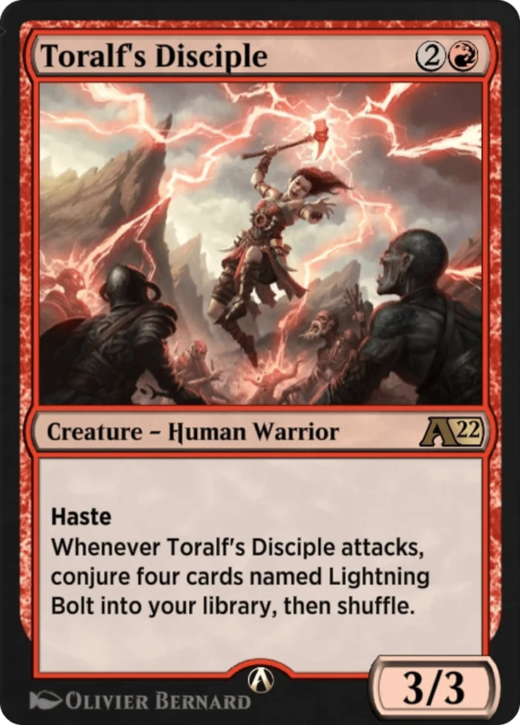 Toralf's Disciple · Alchemy: Innistrad