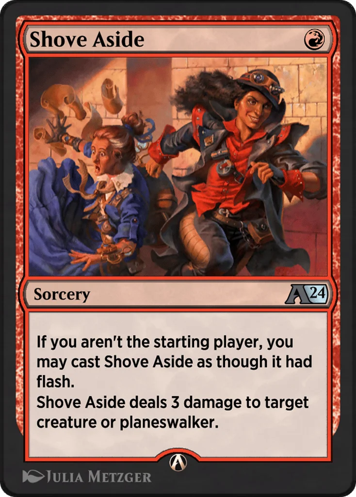 Shove Aside · Alchemy: Murders at Karlov Manor