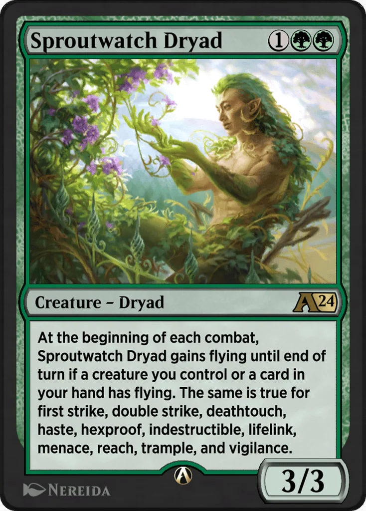 Sproutwatch Dryad · Alchemy: Murders at Karlov Manor