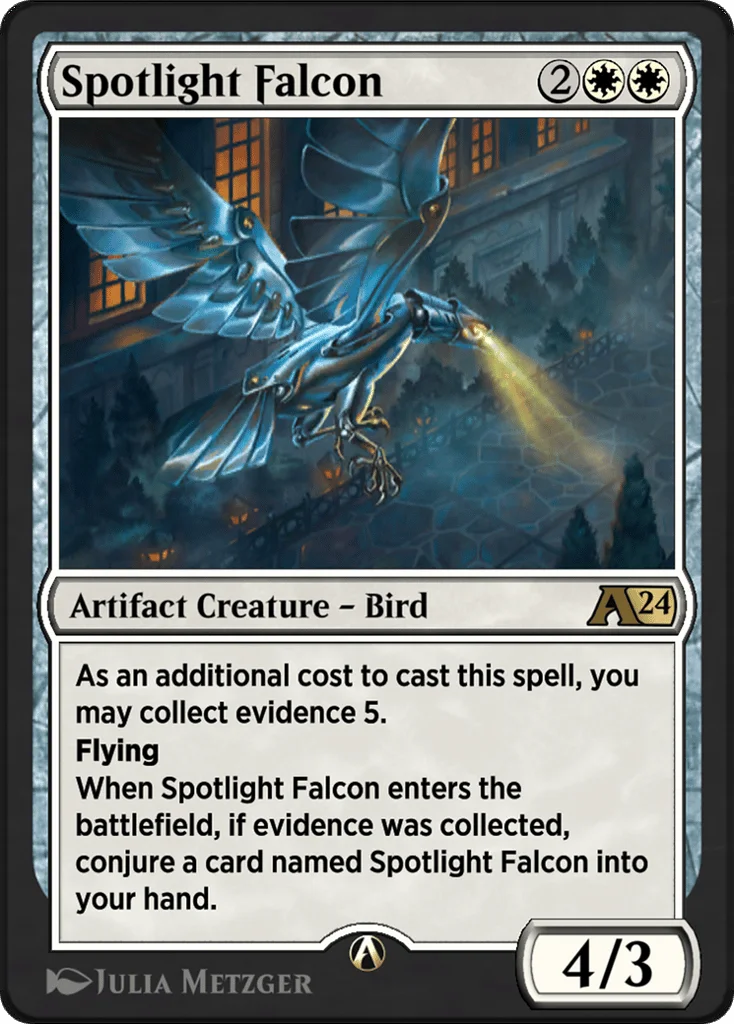Spotlight Falcon · Alchemy: Murders at Karlov Manor