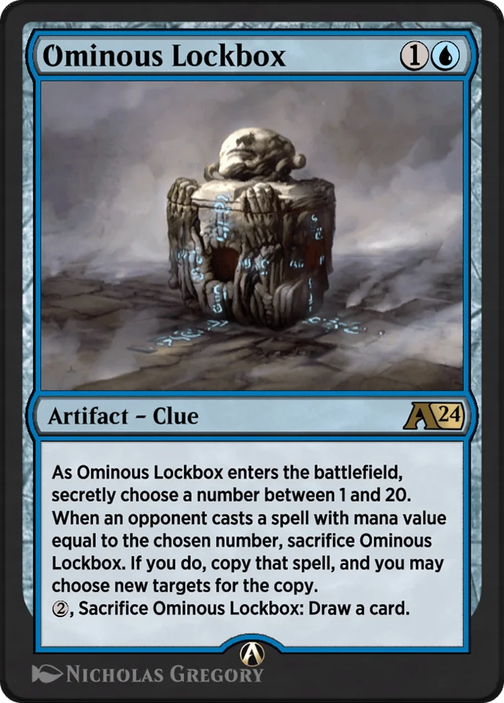 Ominous Lockbox · Alchemy: Murders at Karlov Manor