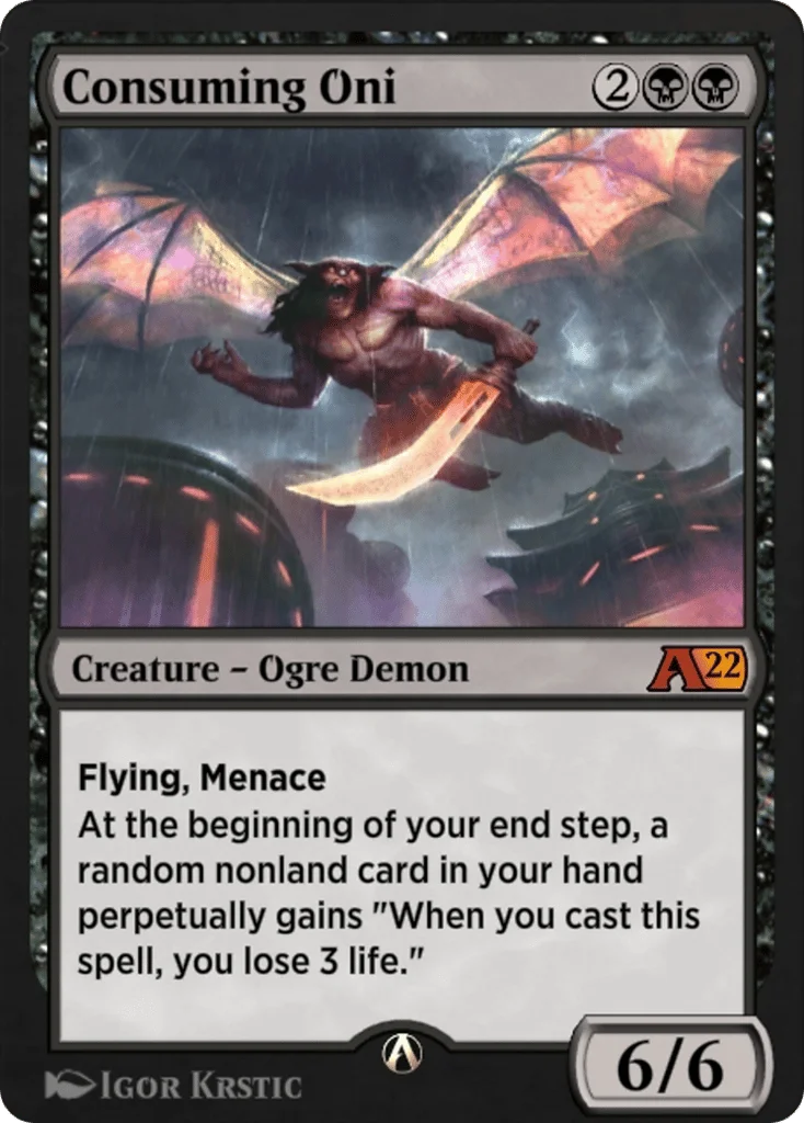 Consuming Oni · Alchemy: Kamigawa