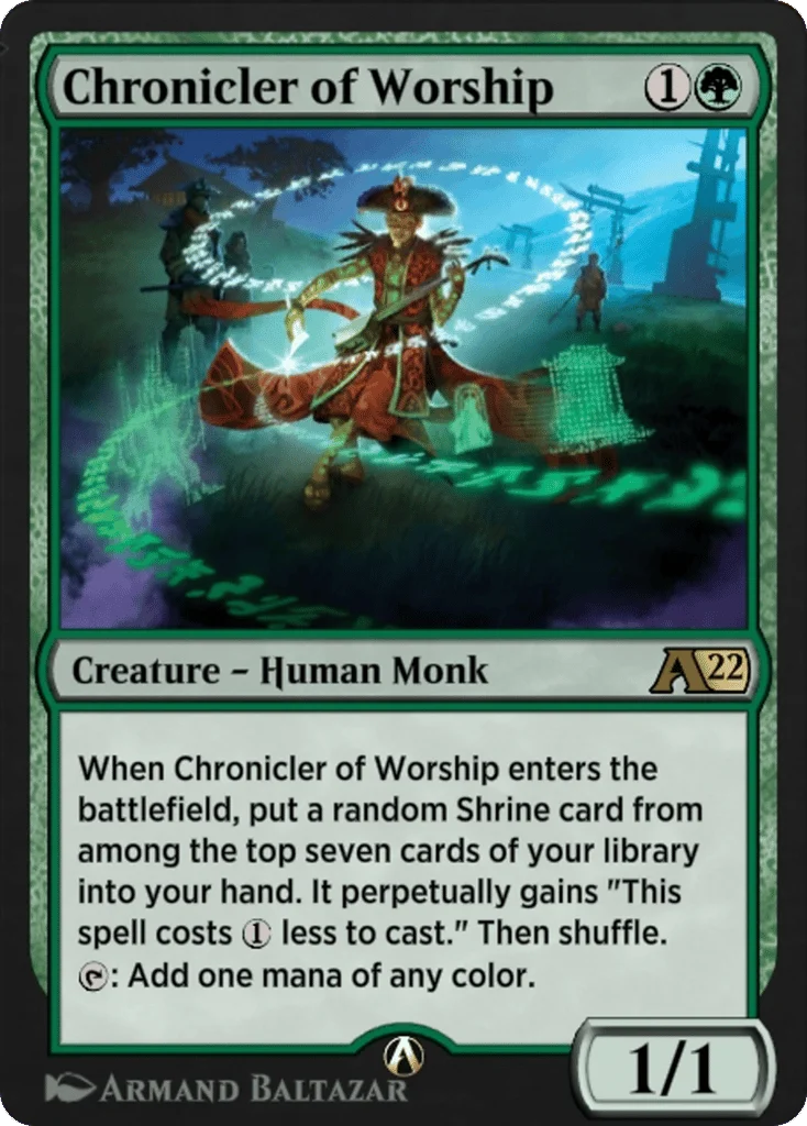 Chronicler of Worship · Alchemy: Kamigawa