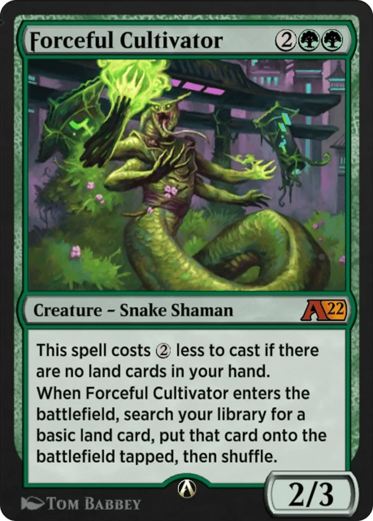 Forceful Cultivator · Alchemy: Kamigawa