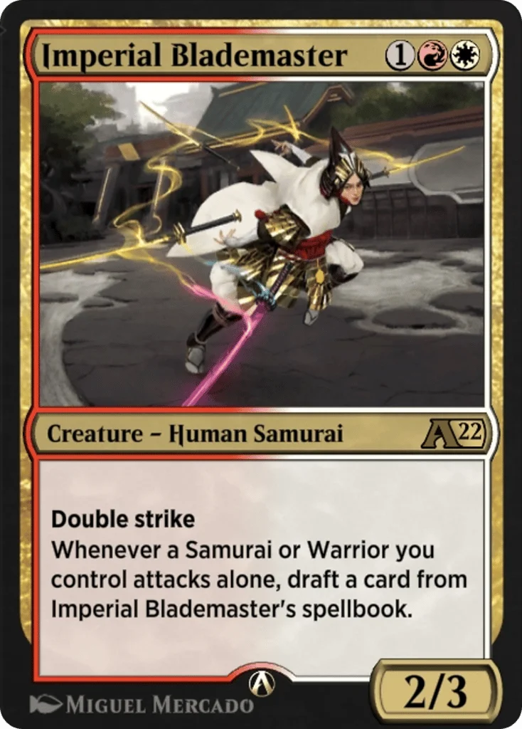 Imperial Blademaster · Alchemy: Kamigawa