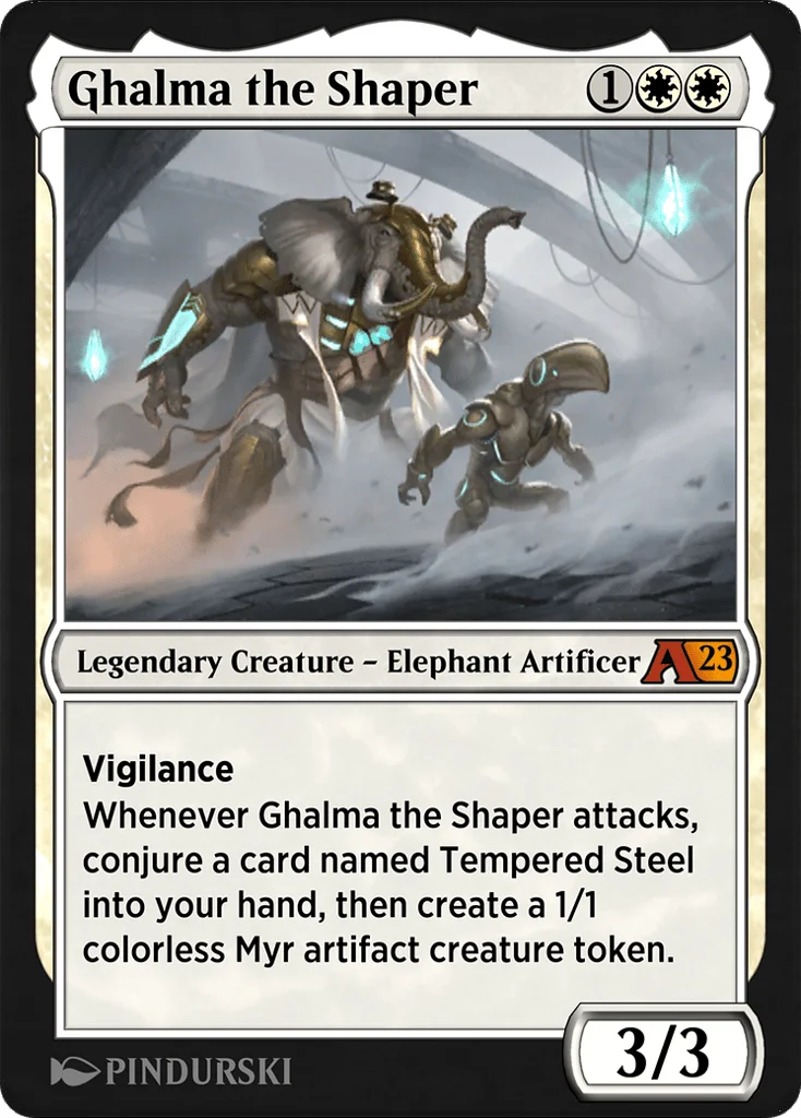 Ghalma the Shaper · Alchemy: Phyrexia