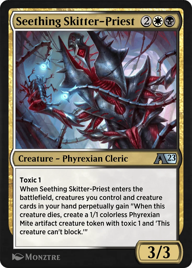Seething Skitter-Priest · Alchemy: Phyrexia
