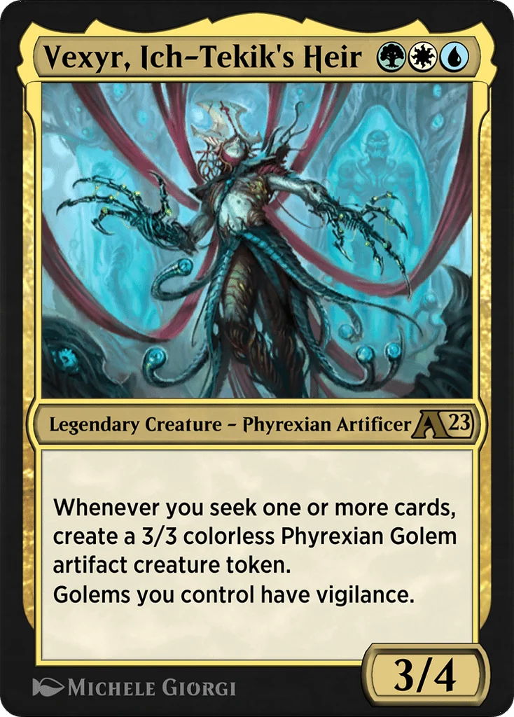 Vexyr, Ich-Tekik's Heir · Alchemy: Phyrexia