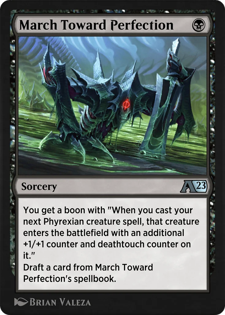 March Toward Perfection · Alchemy: Phyrexia