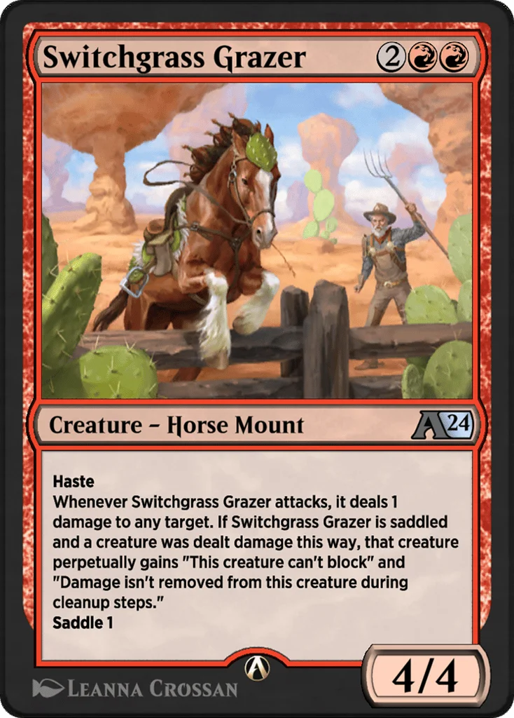 Switchgrass Grazer · Alchemy: Outlaws of Thunder Junction