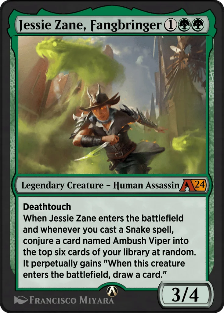 Jessie Zane, Fangbringer · Alchemy: Outlaws of Thunder Junction