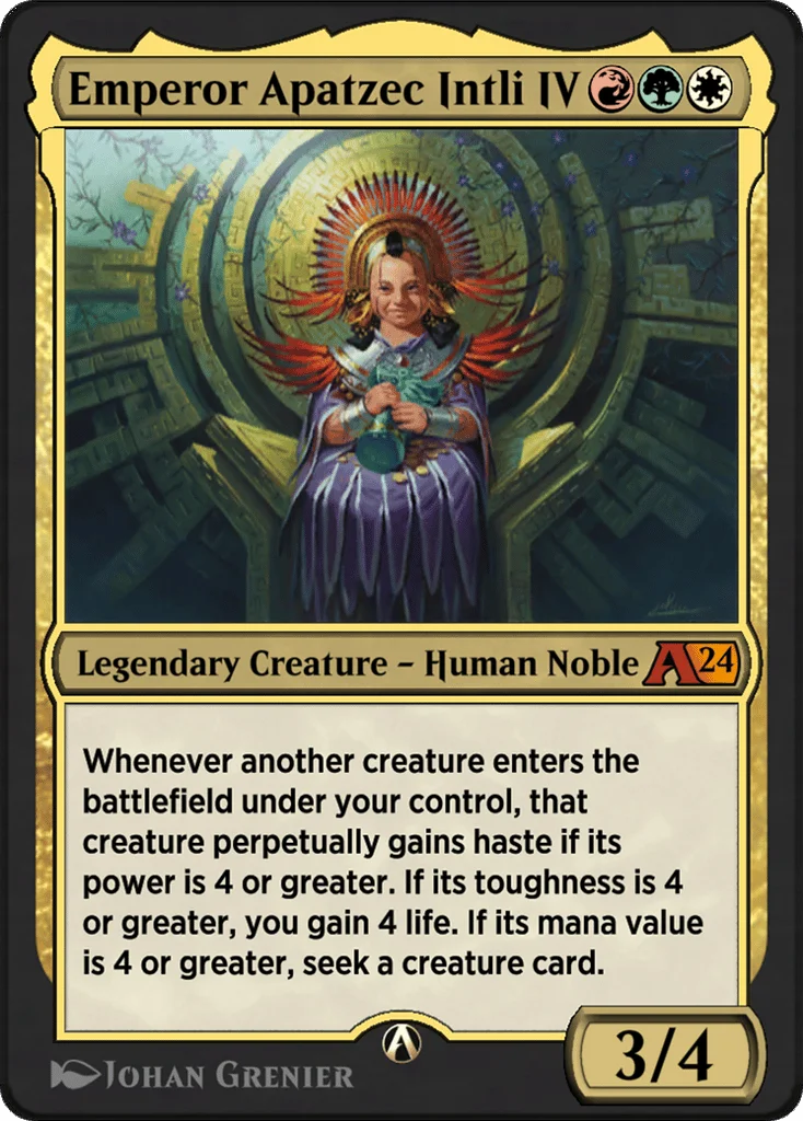 Emperor Apatzec Intli IV · Alchemy: Outlaws of Thunder Junction