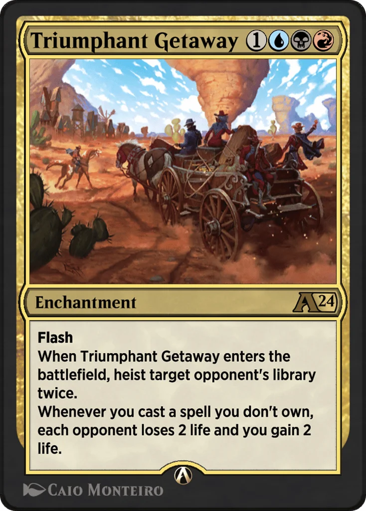 Triumphant Getaway · Alchemy: Outlaws of Thunder Junction