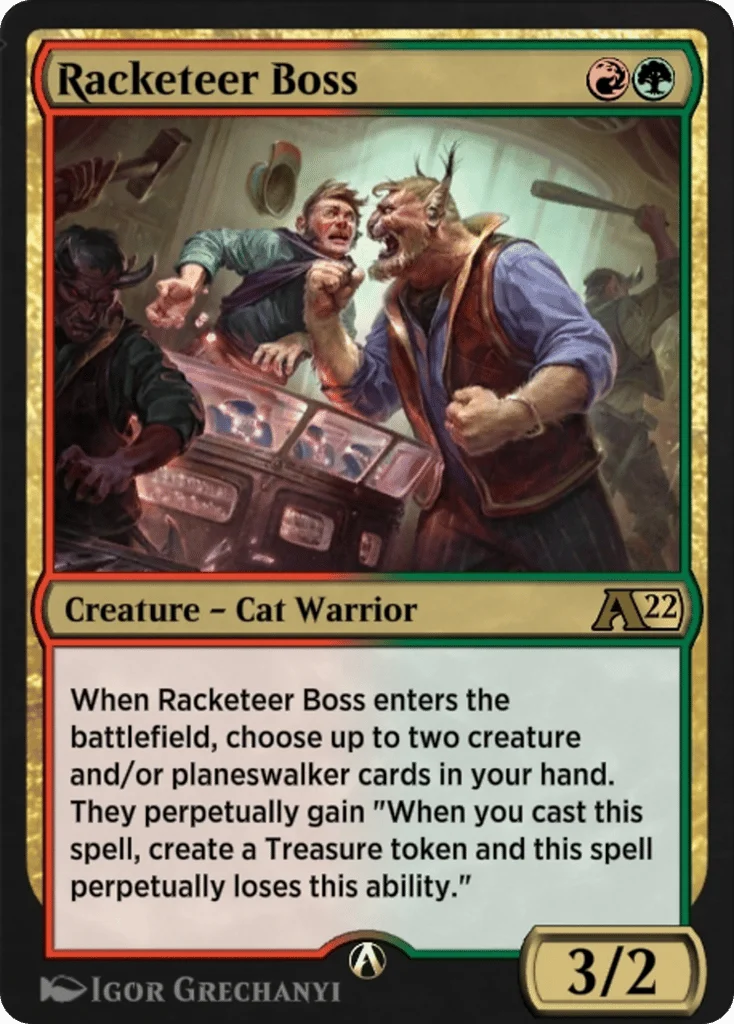 Racketeer Boss · Alchemy: New Capenna