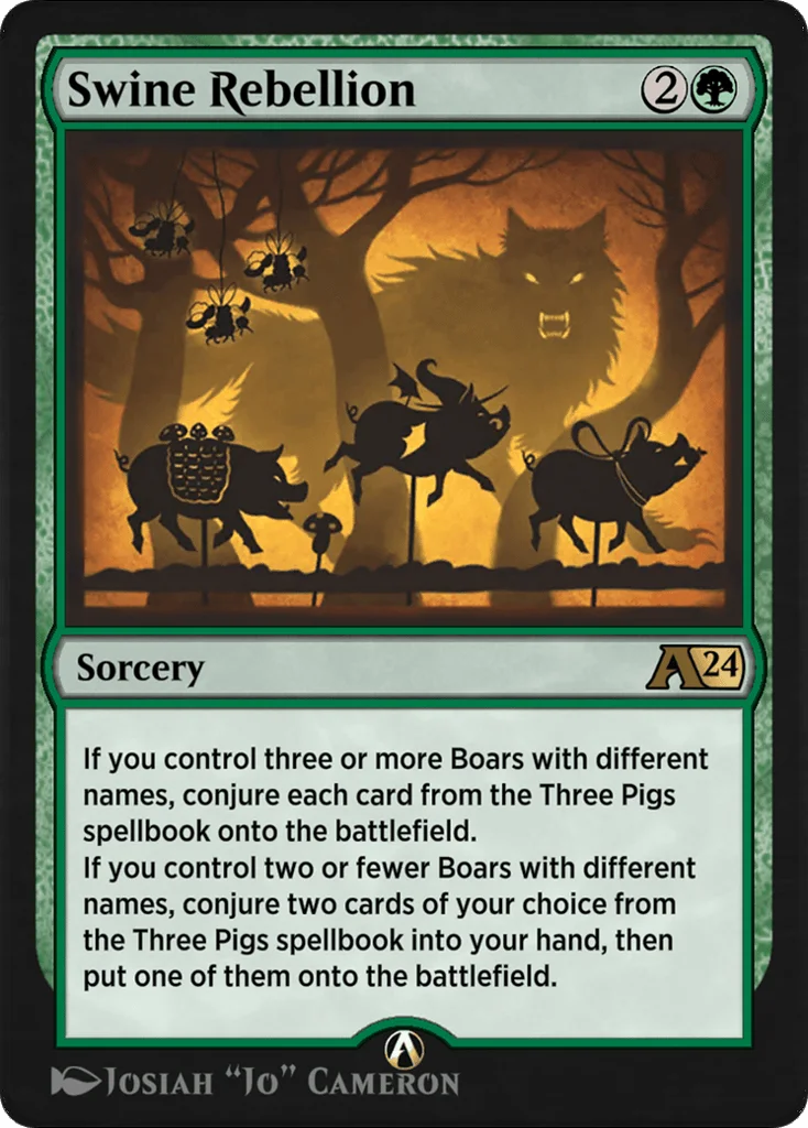 Swine Rebellion · Alchemy: Wilds of Eldraine