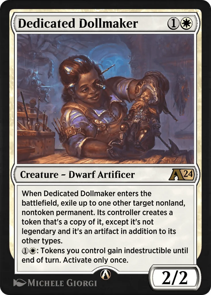 Dedicated Dollmaker · Alchemy: Wilds of Eldraine