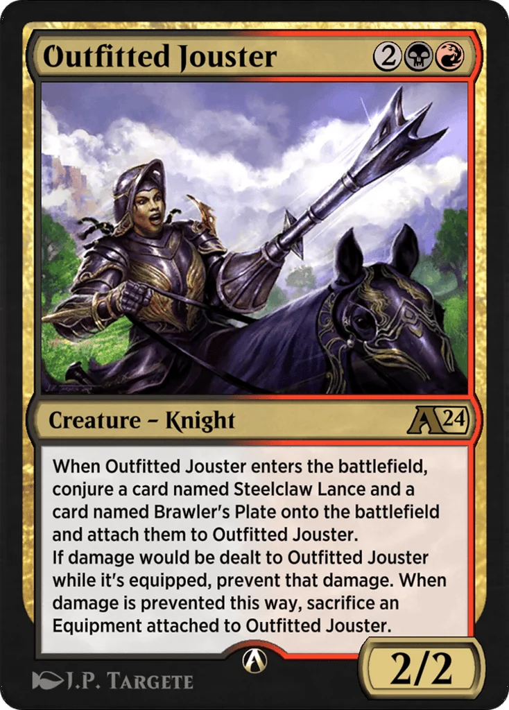 Outfitted Jouster · Alchemy: Wilds of Eldraine