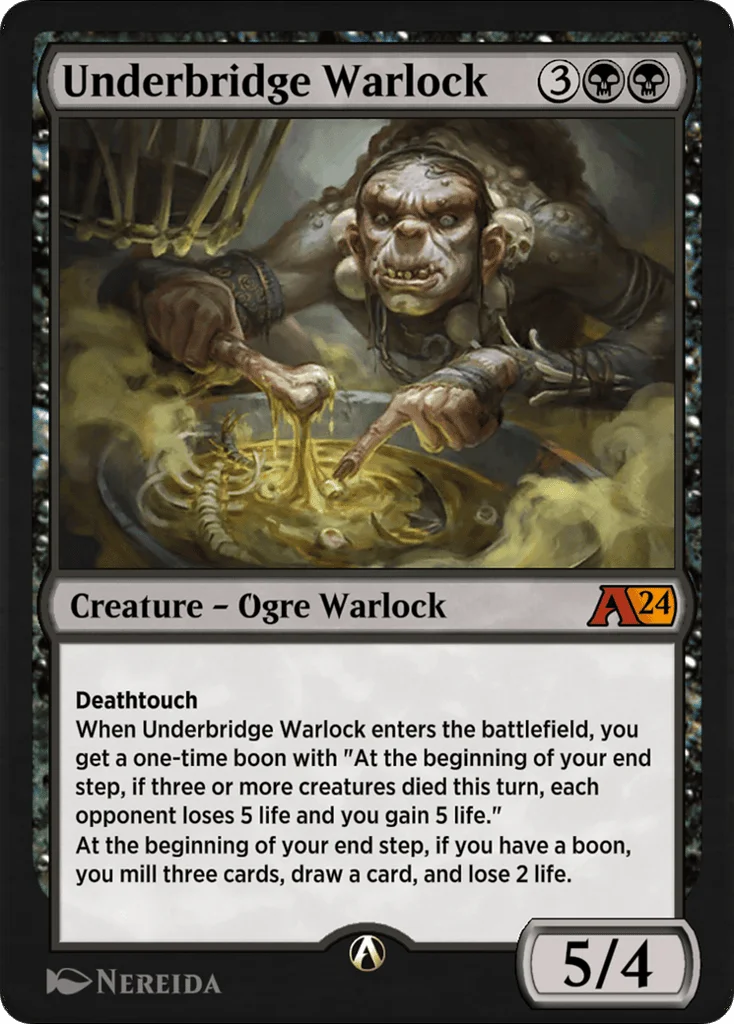 Underbridge Warlock · Alchemy: Wilds of Eldraine