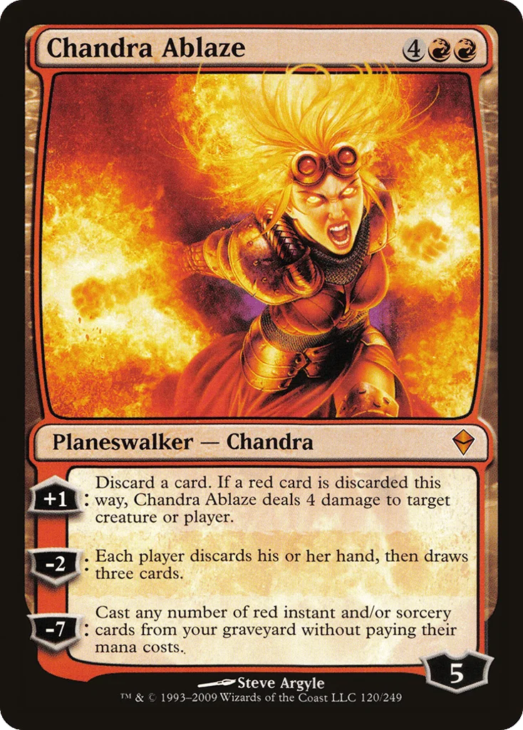 Chandra Ablaze · Zendikar