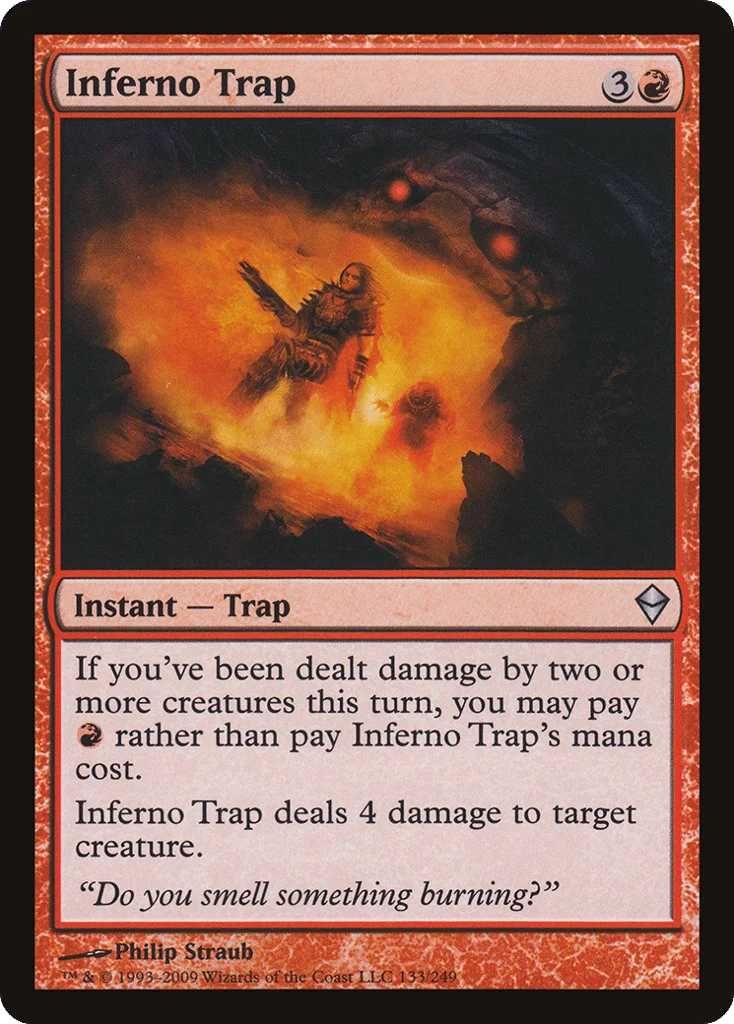 Inferno Trap · Zendikar