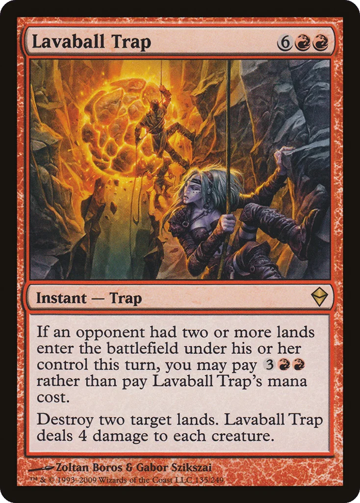 Lavaball Trap · Zendikar