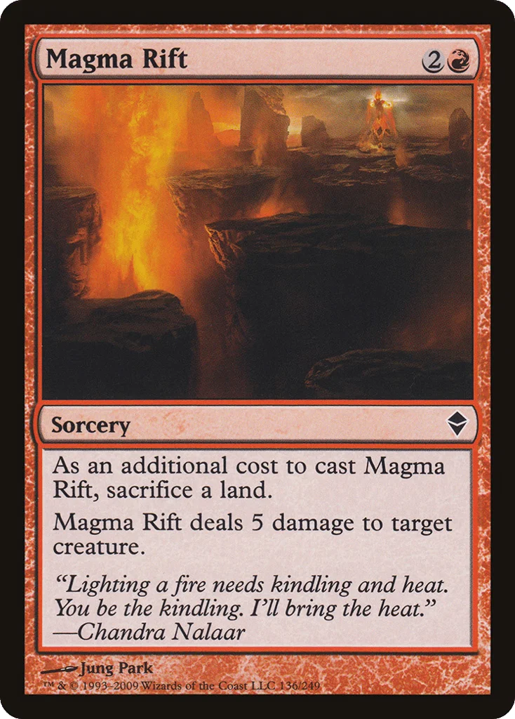 Magma Rift · Zendikar
