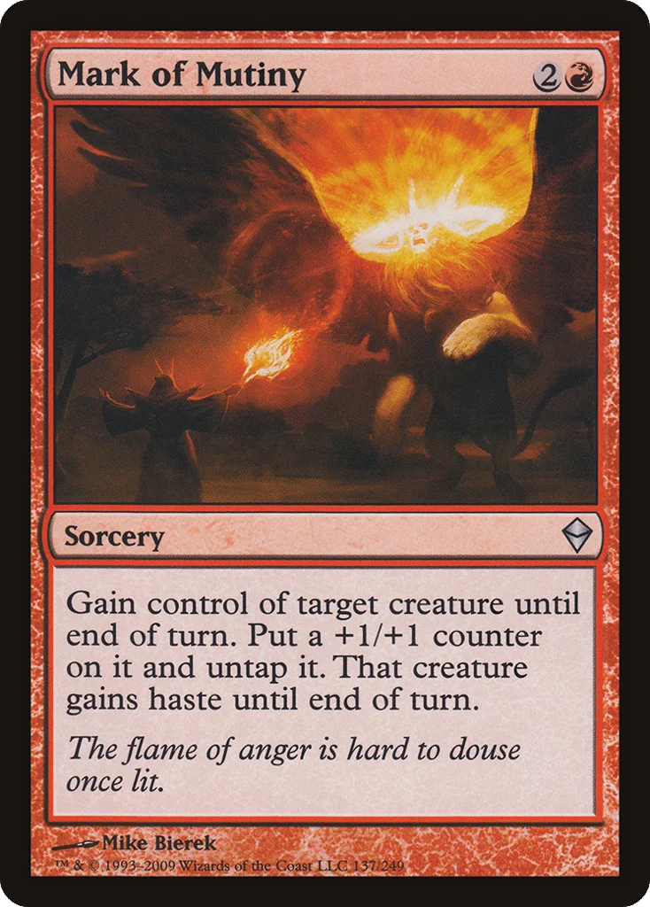 Mark of Mutiny · Zendikar