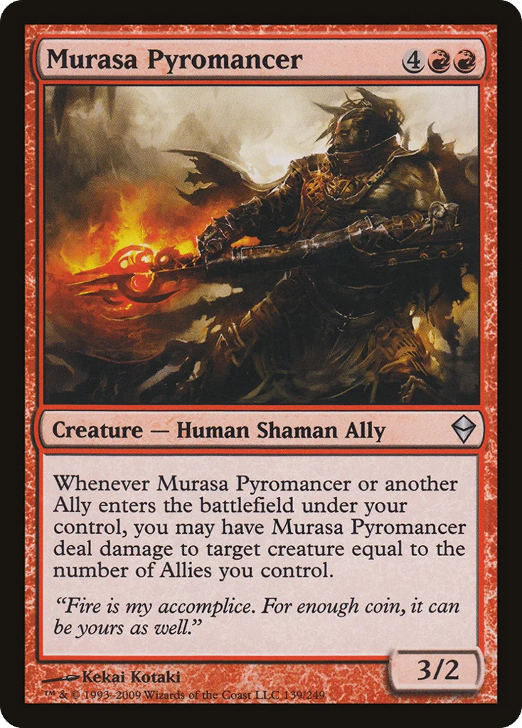 Murasa Pyromancer · Zendikar