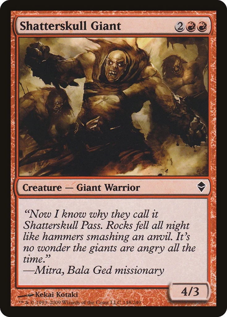 Shatterskull Giant · Zendikar