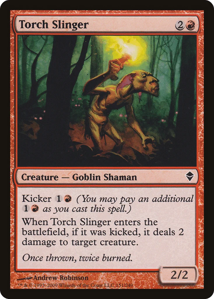 Torch Slinger · Zendikar