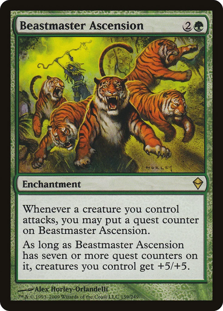 Beastmaster Ascension · Zendikar