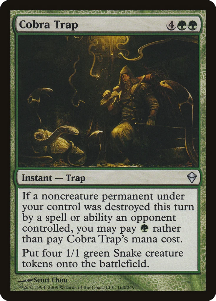 Cobra Trap · Zendikar