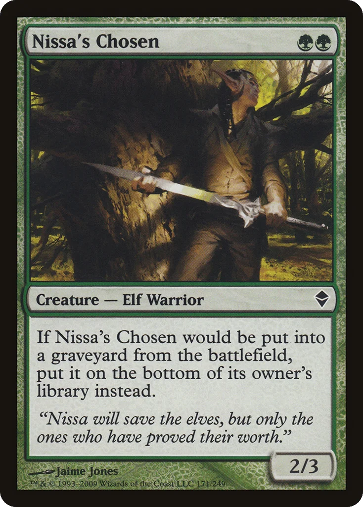 Nissa's Chosen · Zendikar