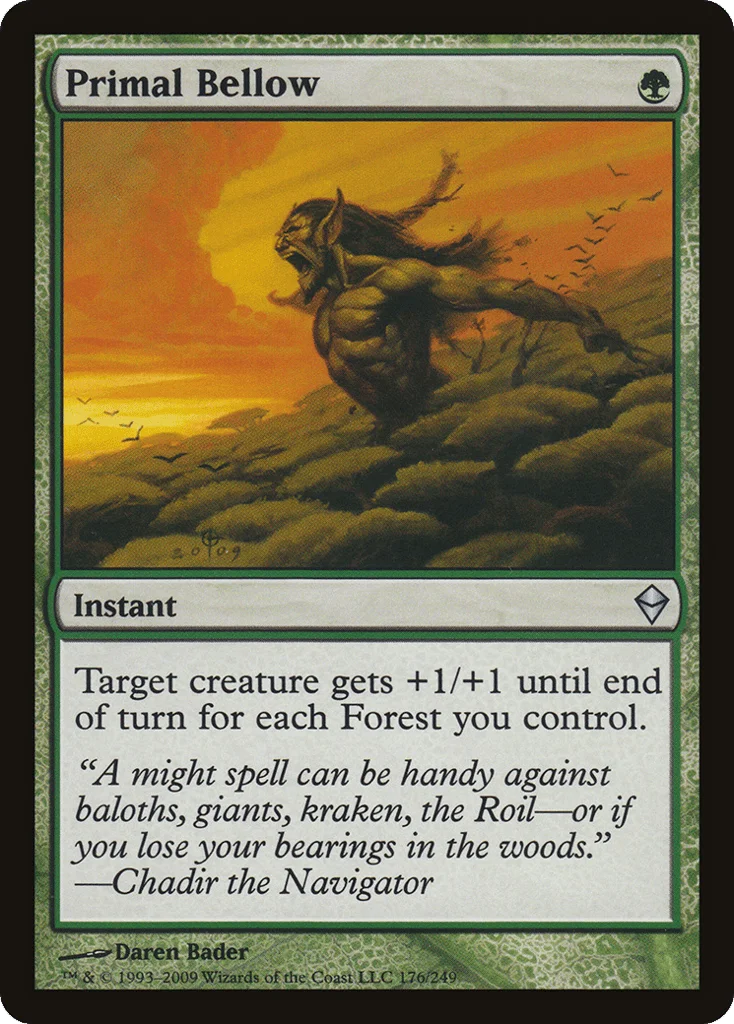 Primal Bellow · Zendikar